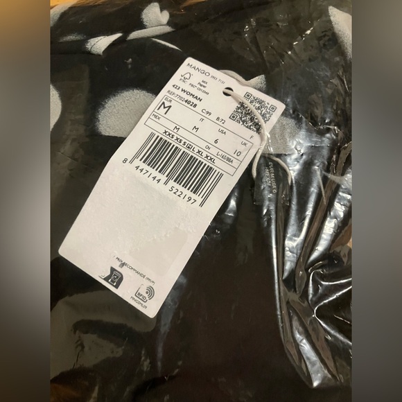 Mango Black/White Polka Dot Wrap Dress:
Size 6 - Picture 7 of 7